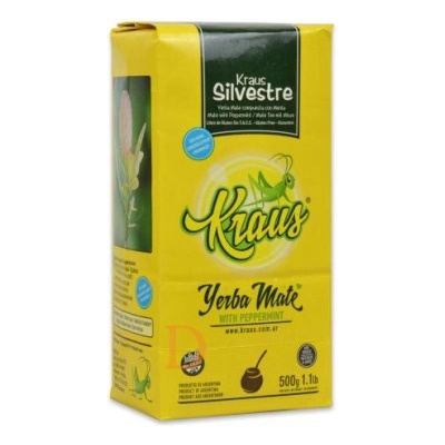 Kraus Yerba Mate Kraus Silvestre с мента 500 г