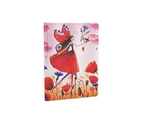Poppy Field midi lined