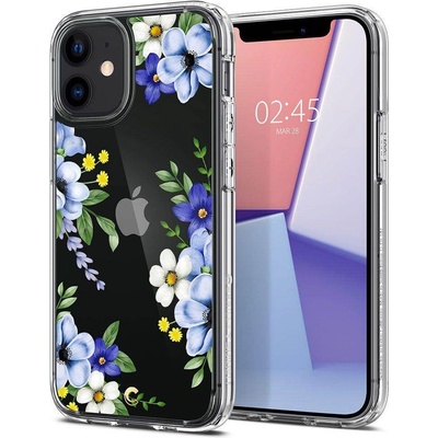 Spigen Cyrill Cecile Case Midnight Bloom - хибриден кейс с висока степен на защита за iPhone 12 mini (цветни мотиви)