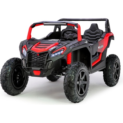 andos Elektrické autíčko pro dvě děti Titan XXL PRO s tichým motorem 24v/180w červená