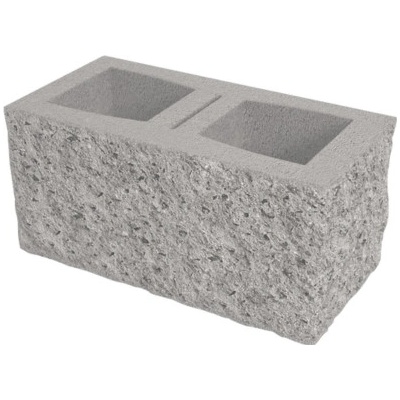 DITON Okrasná tvárnice čtyřstranná E 400x200x190 mm bílá
