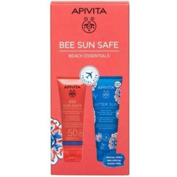 APIVITA Промо Слънцезащитен хидратиращ крем + крем след слънце , Apivita Bee Sun Safe Promo Hydra Fresh Face & Body Milk SPF50 100 ml + After Sun Cool & Sooth Face & Body Gel-Cream 100 ml