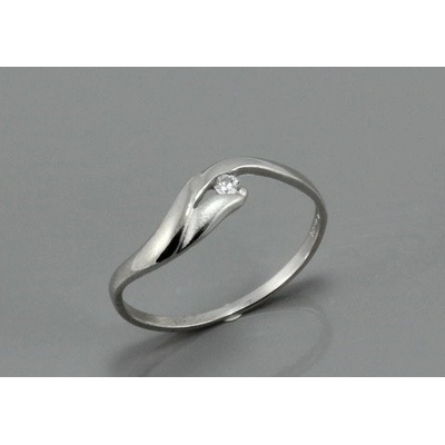 Zlatnictví U Kostela dámský prsten z bílého zlata se zirkonem 1749