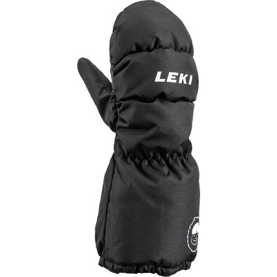 Leki Little Eskimo Mitt Long black dětské palčáky černá