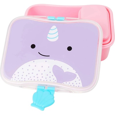 Skip Hop Комплект кутии за храна Skip Hop Zoo - Narwhal, 2 броя (9I414510)