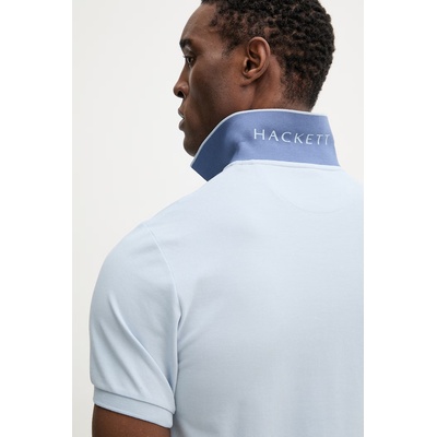 Hackett London Памучна тениска с яка Hackett London (HM5600148)