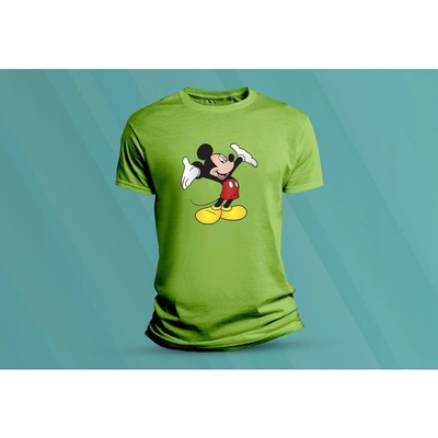 Sandratex dětské bavlněné tričko Mickey. lime