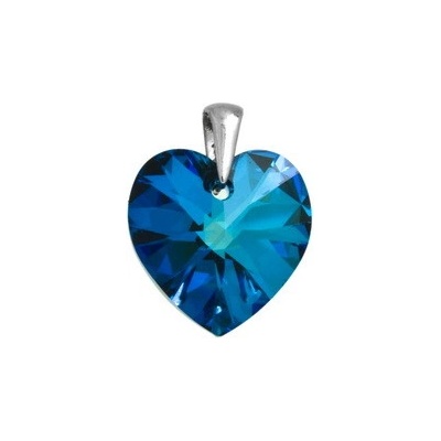 iŠperky Strieborný prívesok srdiečko Swarovski ID|107005
