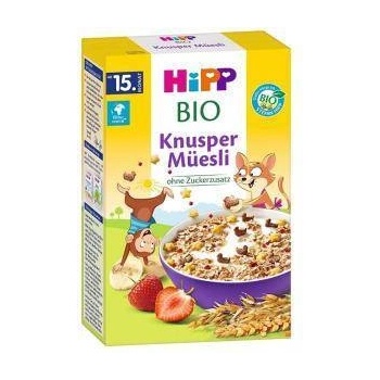 HiPP Био хрупкаво мюсли hipp, 15+ месеца, 200гр