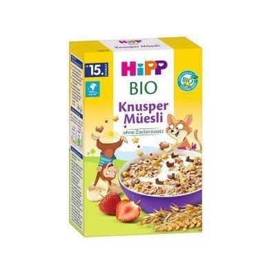 HiPP Био хрупкаво мюсли hipp, 15+ месеца, 200гр