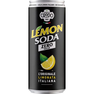Crodo Lemon Soda Zero italská limonáda 330 ml