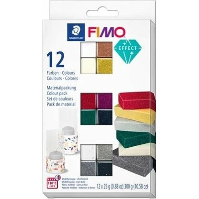 Fimo Effect Modelovacia hmota sada 12x25 g Colours 12 farieb