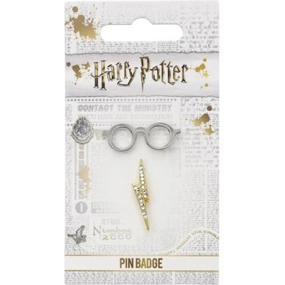 Distrineo Odznak Harry Potter Okuliare a jazva