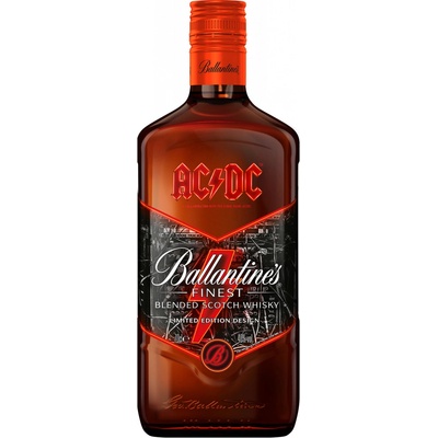 Ballantine's Finest AC/DC Limited Edition Design 40% 0,7 l (čistá fľaša)