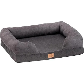 Ferplast MEMOR-ONE Medium - Кучешко легло с ортопедичен матрак от мемори пяна, 64 x 52 x h 16, 5 см