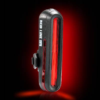 MacTronic Mactronic 20lm dobíjecí zadní světlo na kolo Red Line 2.0 ABR0051
