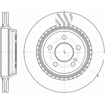 Brzdový kotúč REMSA 61072.10