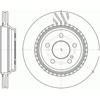 Brzdový kotúč REMSA 61072.10