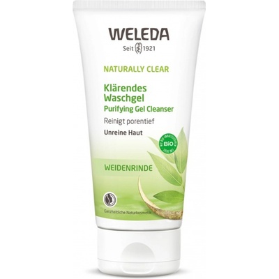 Weleda Naturally Clear Rozjasňující mycí gel na problematickou pleť 100 ml