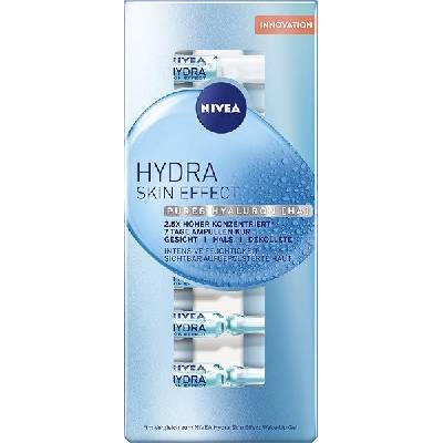 Nivea Hydra Skin Effect hydratační 7denní kúra s kyselinou hyaluronovou 7 x 1 ml – Zbozi.Blesk.cz