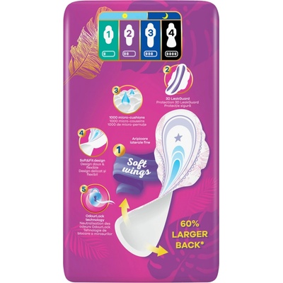 Always Ultra Secure Night vložky 56 ks