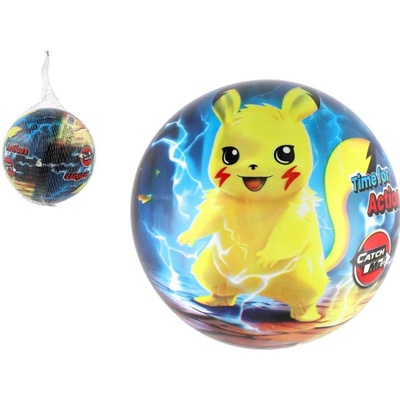 Nafukovacia lopta POKÉMON 23 cm v sieťke