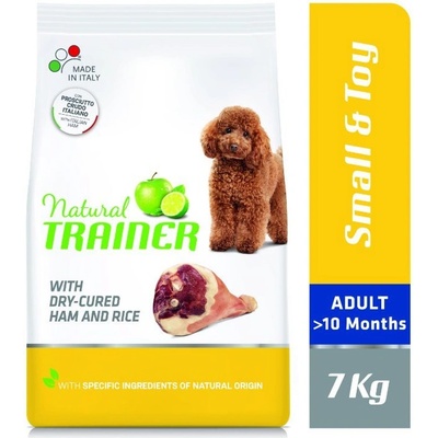 Nova Foods Trainer Natural Small & Toy Adult šunka 7 kg