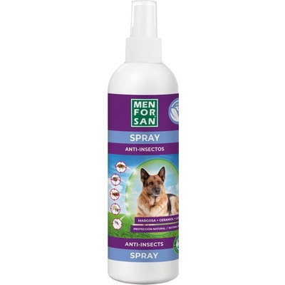 Menforsan antiparazitný sprej proti blechám a klíšťatům pro psy s margózy 250 ml