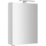 SAPHO Mirró - Огледален шкаф с LED осветление 50x70x16 см, П/Л, бял MC050-0030 (MC050-0030)