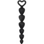EasyToys Silicone Flexible Intimate Bead Chain Black 100% Silicone