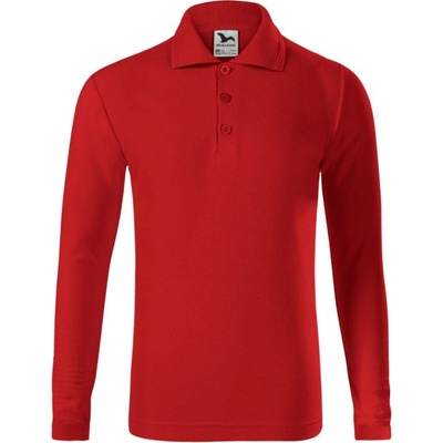 Malfini polokošile Pique Polo LS MAL-2410707 červená