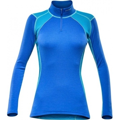 Devold Energy Woman Zip Neck planet blue 116720