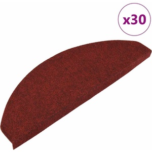 vidaXL Самозалепващи стелки за стъпала, 30 бр, сиви, 65x22, 5x3, 5 см (3365915)