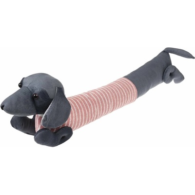 Rex London Ružová/sivá ochrana proti prievanu Sausage Dog 17x76