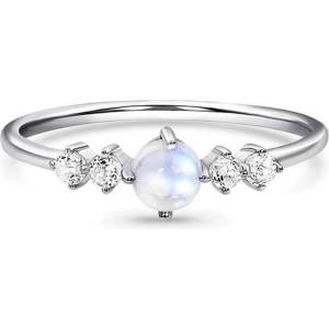 Silenti Jewelry Сребърен пръстен "Естетика" - 8 - 57мм (18.1мм диам. )