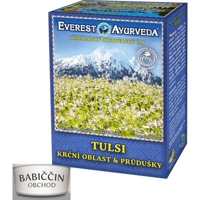 Everest Ayurveda Tulsi Krčná oblasť a priedušky 100 g
