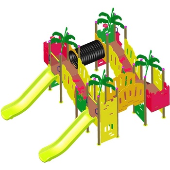 Playfactory КОМБИНИРАНО ДЕТСКО СЪОРЪЖЕНИЕ king of the palms ps0015-1