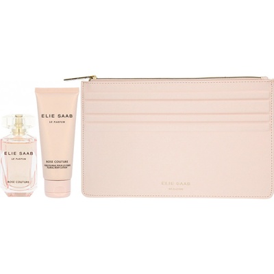 Elie Saab Le Parfum Rose Couture EDT 50 ml + tělové mléko 75 ml + etue dárková sada