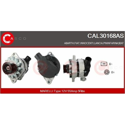 generátor CASCO CAL30168AS