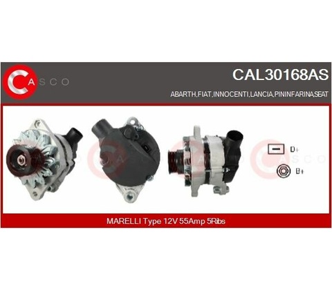 generátor CASCO CAL30168AS