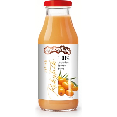 Ovocňák Jablko-Rakytník 0,33l