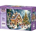 Art Puzzle Детски пъзел Art Puzzle от 200 части - Честита Нова Година (35547) - baby