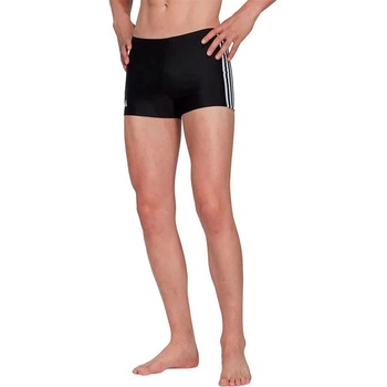 Adidas Бански гащета Adidas 3 Stripes swimming boxer - Black (Black / White)