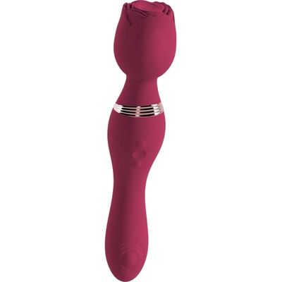 You2Toys Rosenrot flexibilný vibrátor na bod G červený