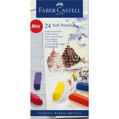 Faber Castell sada suchých pastelov 82.3142 24 ks