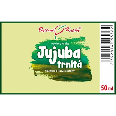 Jujuba trnitá tcm pavlovy bylinné kvapky tinktúra 50 ml