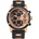 MINI FOCUS Часовник Mini Focus LU-23833 - Черен / Злато Розово KP23833