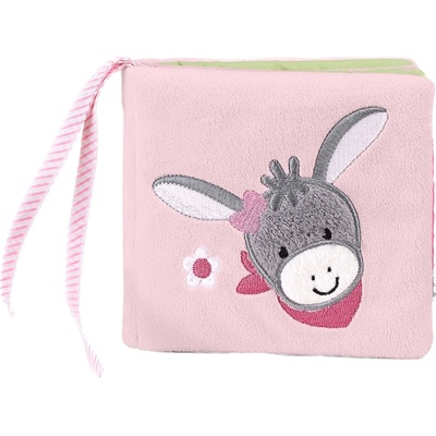 Sterntaler Текстилна книжка със звуков ефект Sterntaler - Магаренце (3501838)