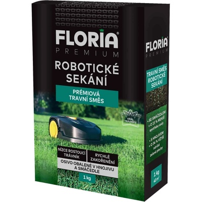 AGRO FLORIA PREMIUM Trávna zmes Robotické kosenie 1 kg