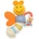 Baby Mix Бебешка дрънкалка Baby Mix пеперуда (53219)